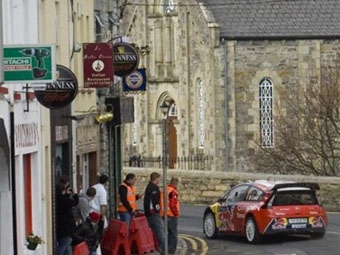 Себастьен Леб (Citroen Total, Citroen C4 WRC). Ралли Ирландии, 2009. Фото с сайта rallyireland.org