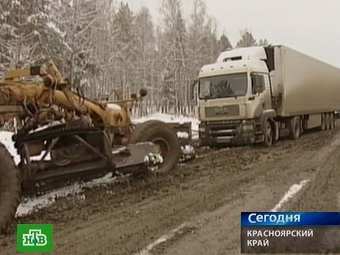 Кадр НТВ с места происшествия
