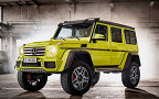 Mercedes-Benz G500 4x4². Фото Mercedes-Benz