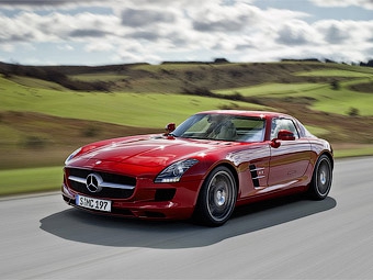 Mercedes-Benz SLS AMG. Фото Mercedes-Benz