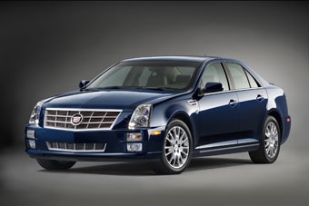 Cadillac STS. Фото Cadillac