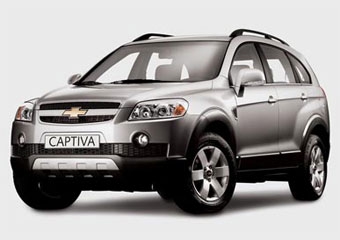 Chevrolet Captiva. Фото Chevrolet