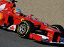 Фернандо Алонсо за рулем болида Ferrari на тетсах в Хересе. Фото Scuderia Ferrari