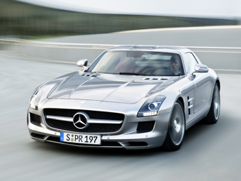 Mercedes-Benz SLS AMG. Фото Mercedes-Benz