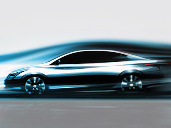 Тизер электрокара Infiniti. Иллюстрация Infiniti