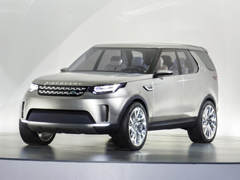 Land Rover Vision Concept. Фото Land Rover