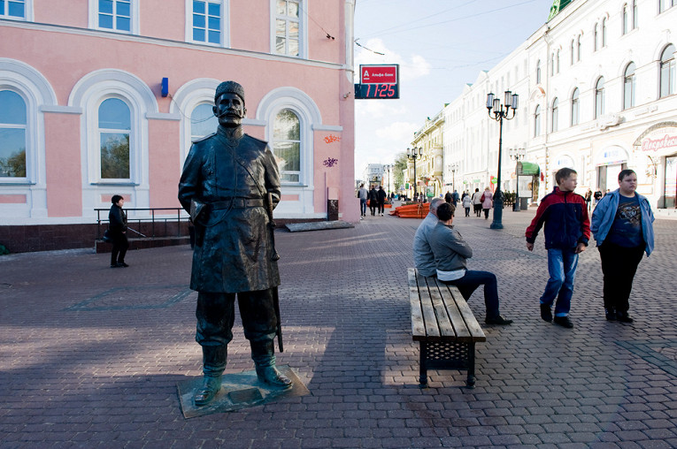 Пешеходная улица нижний новгород фото