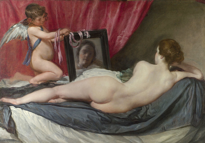 Диего Веласкес. Венера с зеркалом, 1644 -1648