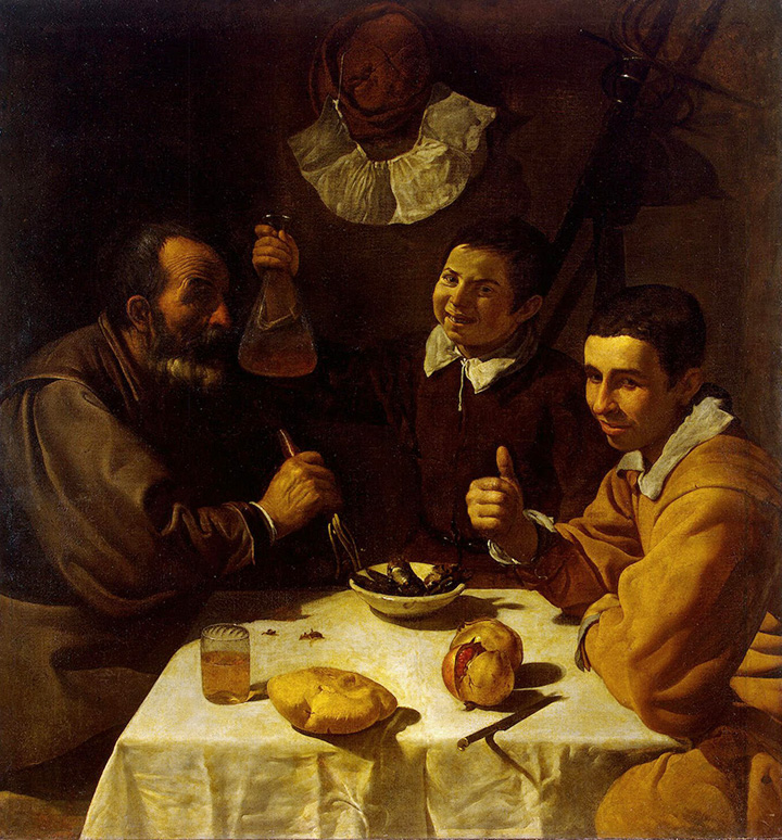 Диего Веласке. Завтрак, 1618