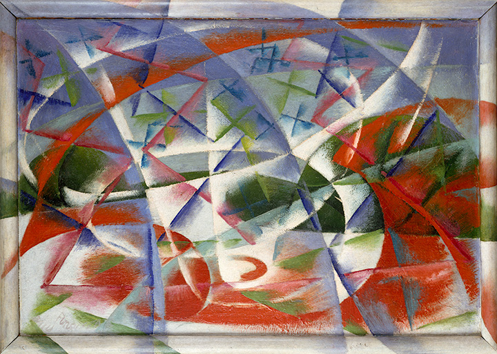 Абстрактная скорость + звук. Джакомо Балла, 1913–1914