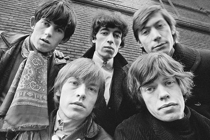 Фотографий Чапмана история не сохранила; здесь — одно из первых фото The Rolling Stones, уже с Чарли Уоттсом
