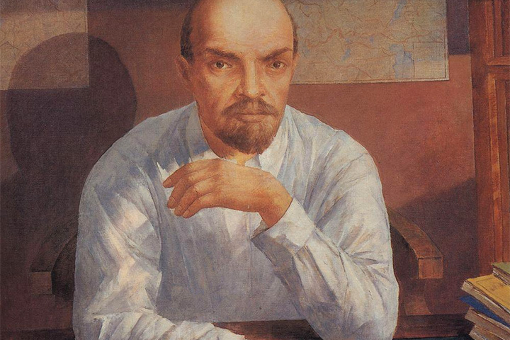 Портрет В.И.Ленина, Кузьма Петров-Водкин, 1934