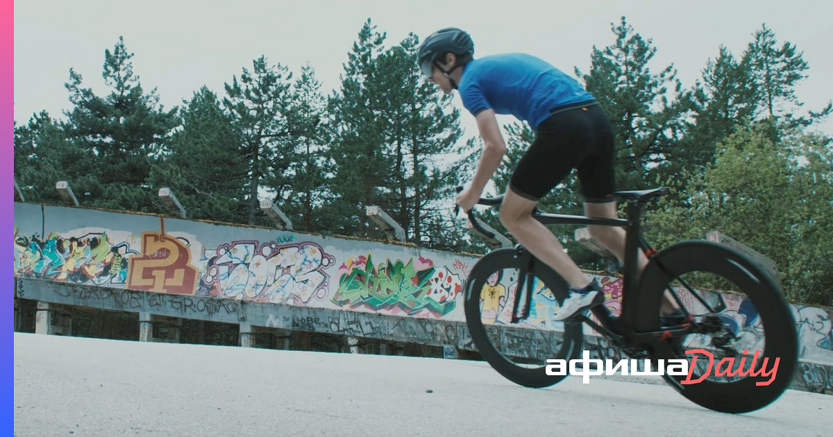 Велосипедист проехал по заброшенным олимпийским объектам и снял видео ...