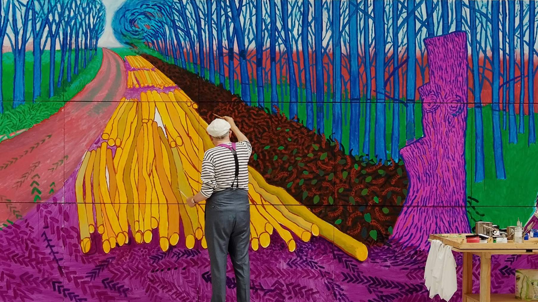 David hockney картины