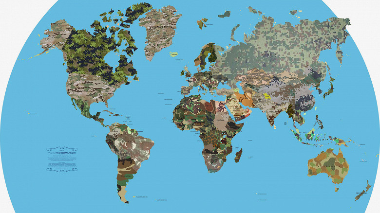 16 географических карт, меняющих представление о мире - Афиша Daily