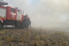 Из-за крупного природного пожара в Медногорске введен режим ЧС