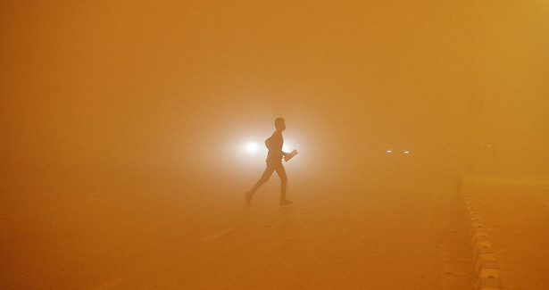 Песчаная буря в Ираке. Фотогалерея